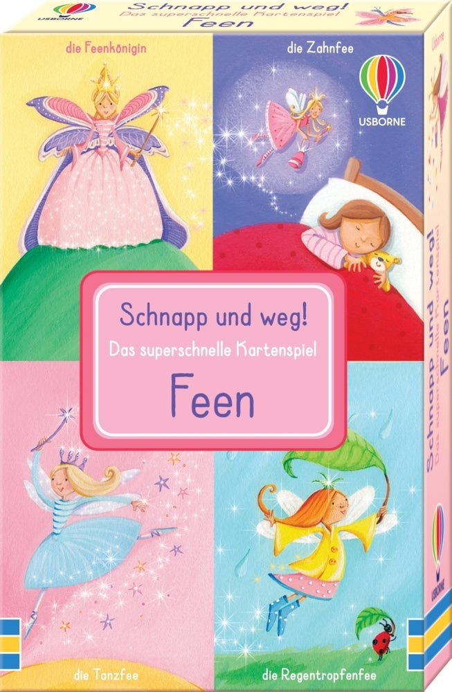 Schnapp und weg! Das superschnelle Kartenspiel: Feen (Fiona Watt)