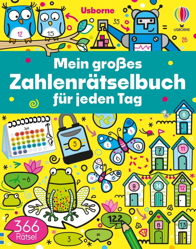 Mein großes Zahlenrätselbuch für jeden Tag (Phillip Clarke)