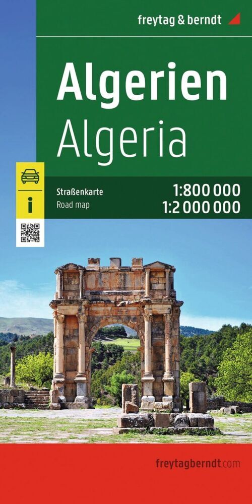 freytag & berndt Straßenkarte Algerien 1:800.000