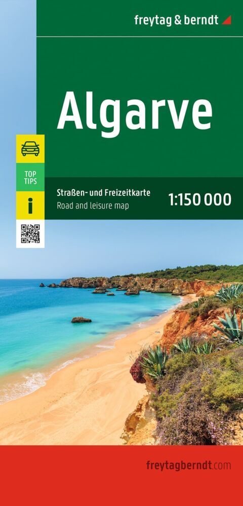 freytag & berndt Straßenkarte Algarve 1:150.000