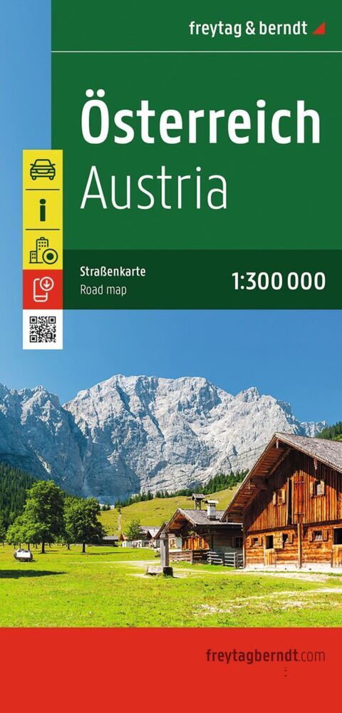 freytag & berndt Straßenkarte Österreich 1:300.000