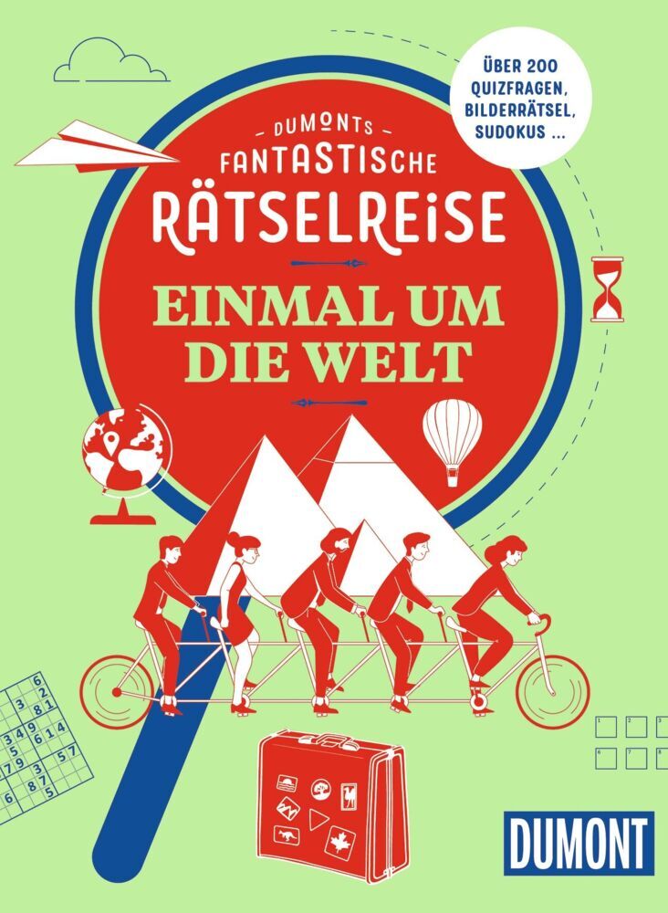 DUMONTs Fantastische Rätselreise Einmal um die Welt (Annik Aicher)