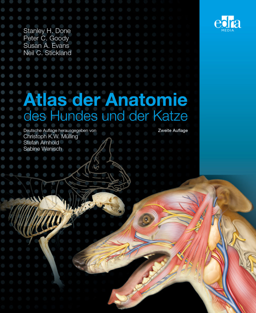 Atlas der Anatomie des Hundes und der Katze (Stanley H. Done)