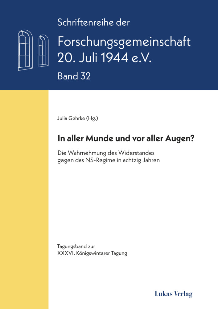 In aller Munde und vor aller Augen? (Julia Gehrke)