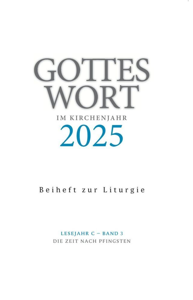 Gottes Wort im Kirchenjahr (Mitteleuropäische Ordensprovinz Der Oblaten Der Makellosen Jungfrau Maria)