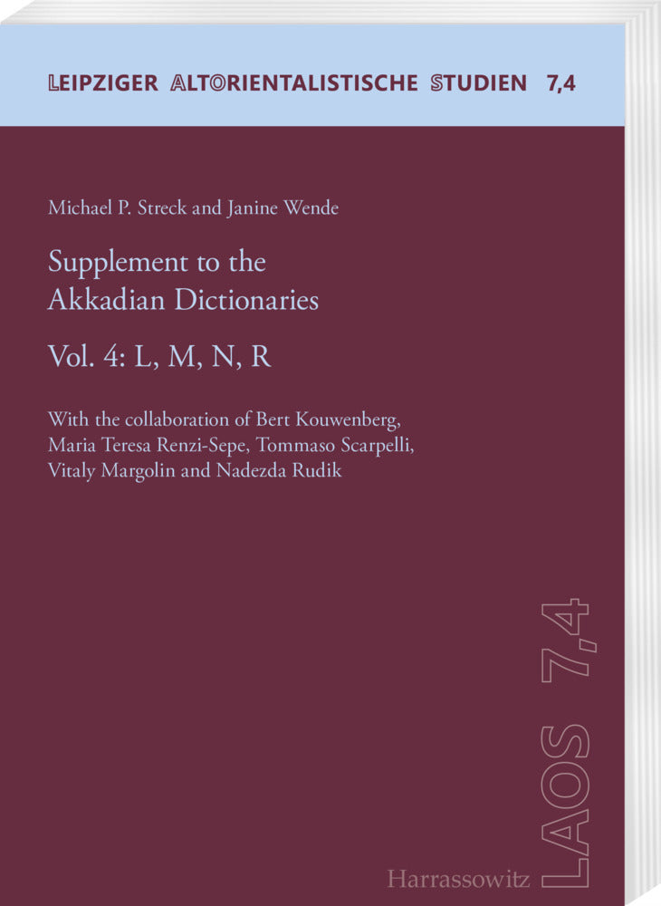 Supplement to the Akkadian Dictionaries (Michael P. Streck)