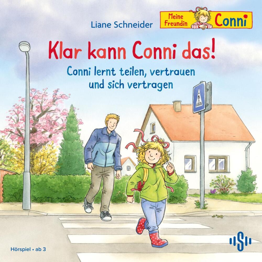 Klar kann Conni das! / Conni lernt teilen, vertrauen und sich vertragen, 1 Audio-CD (Liane Schneider)
