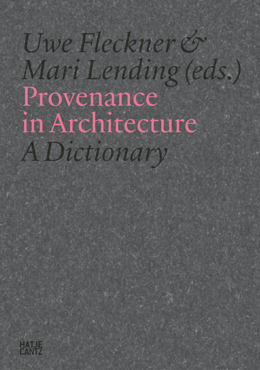 Provenance in Architecture (Uwe Fleckner)