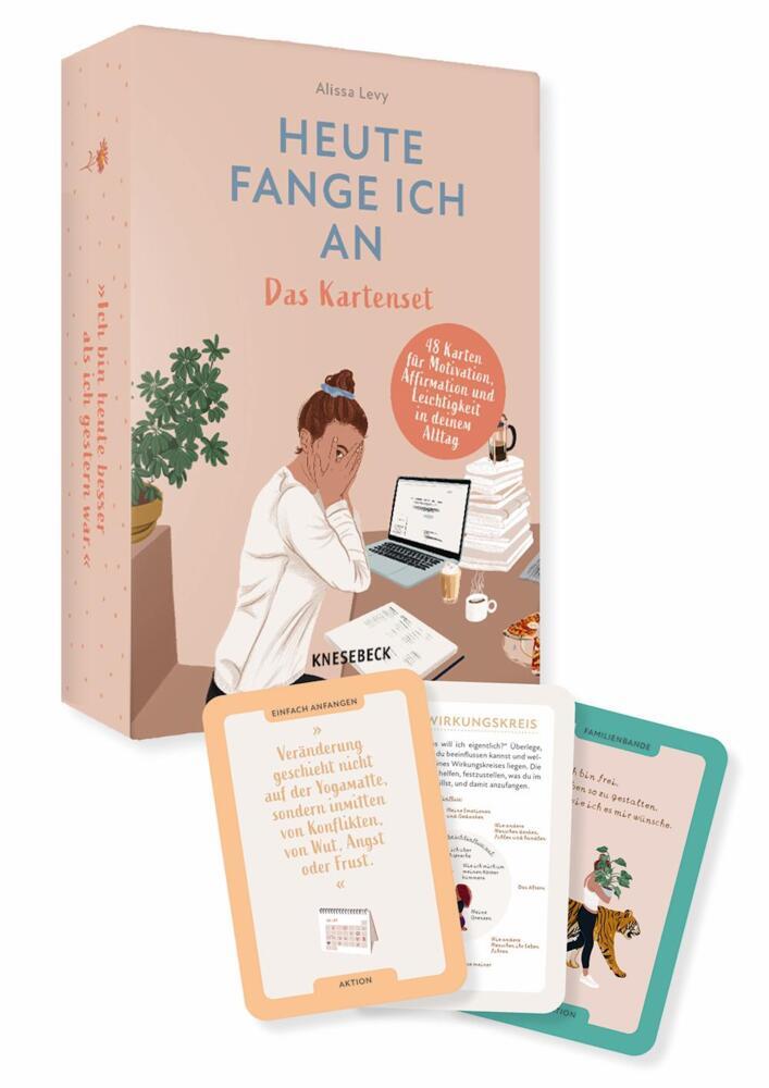 Heute fange ich an - Das Motivationskartenset (Alissa Levy)