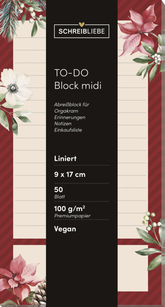 To-do-Block midi Weihnachten (Korsch Verlag)