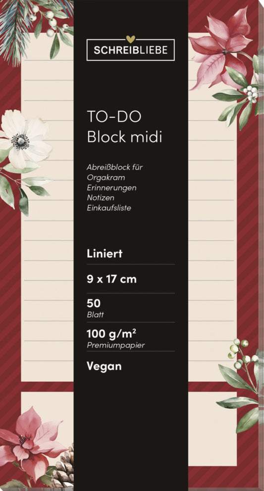 To-do-Block midi Weihnachten (Korsch Verlag)