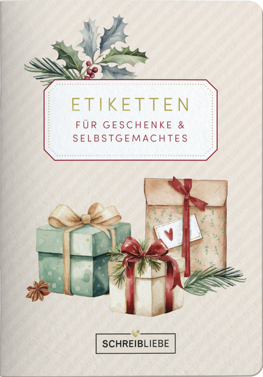 Etikettenbuch Weihnachten (Korsch Verlag)