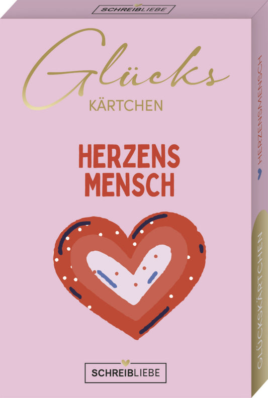 Glückskärtchen-Herzensmensch (Korsch Verlag)