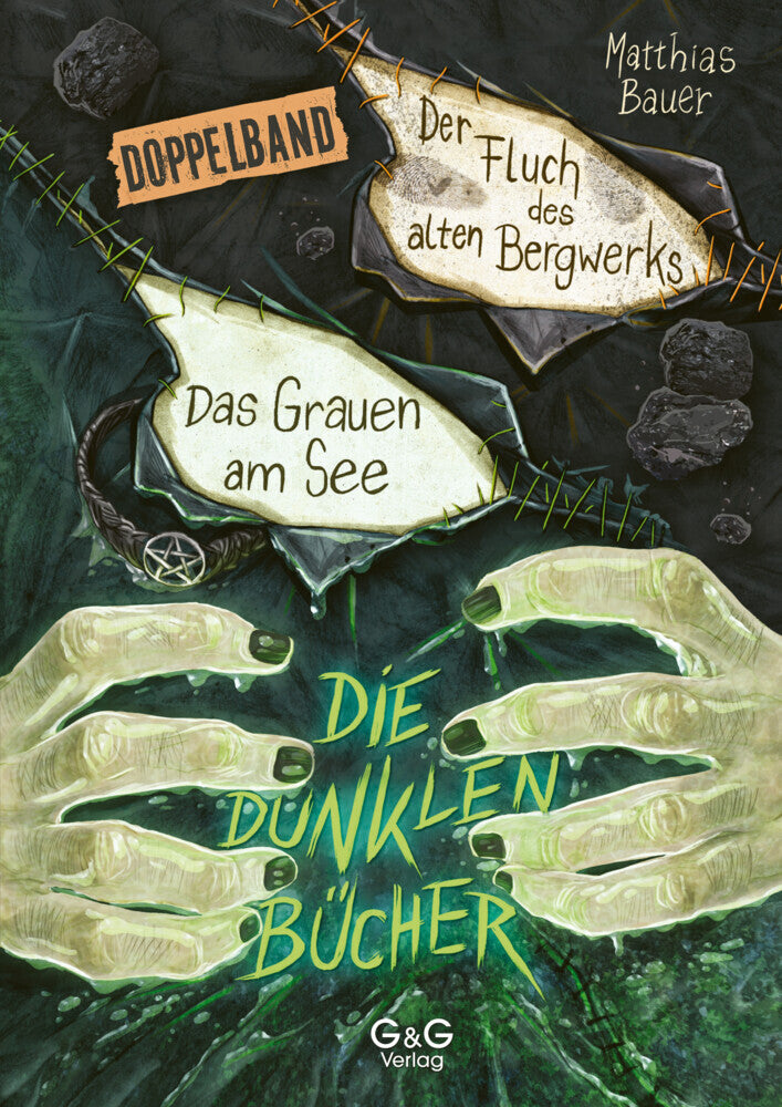Die dunklen Bücher - Doppelband (Grauen am See / Fluch des Bergwerks) (Matthias Bauer)