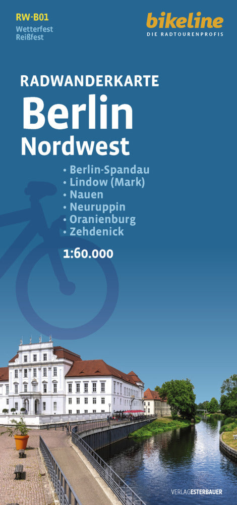 Radwanderkarte Berlin Nordwest RW-B01 (Verlag Esterbauer Gmbh)
