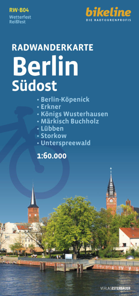 Radwanderkarte Berlin Südost RW-B04 (Verlag Esterbauer Gmbh)