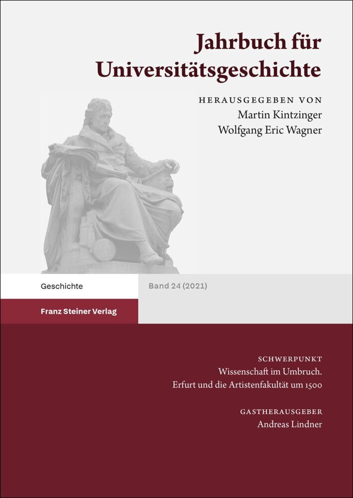 Jahrbuch für Universitätsgeschichte 24 (2021) (Martin Kintzinger)