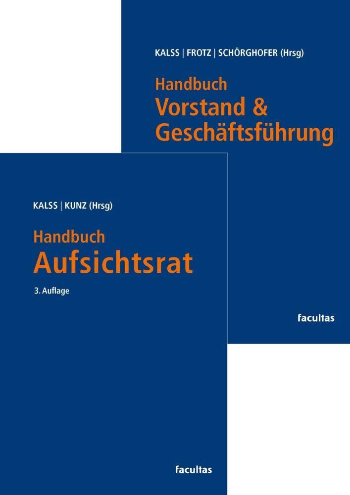 Kombipaket Handbuch Aufsichtsrat und Handbuch Vorstand & Geschäftsführung (Susanne Kalss)