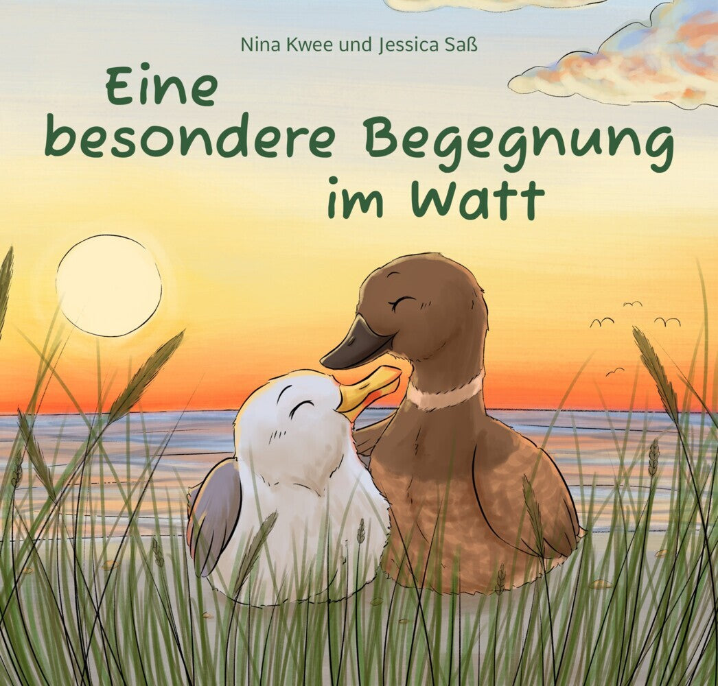 Eine besondere Begegnung im Watt (Nina Kwee)