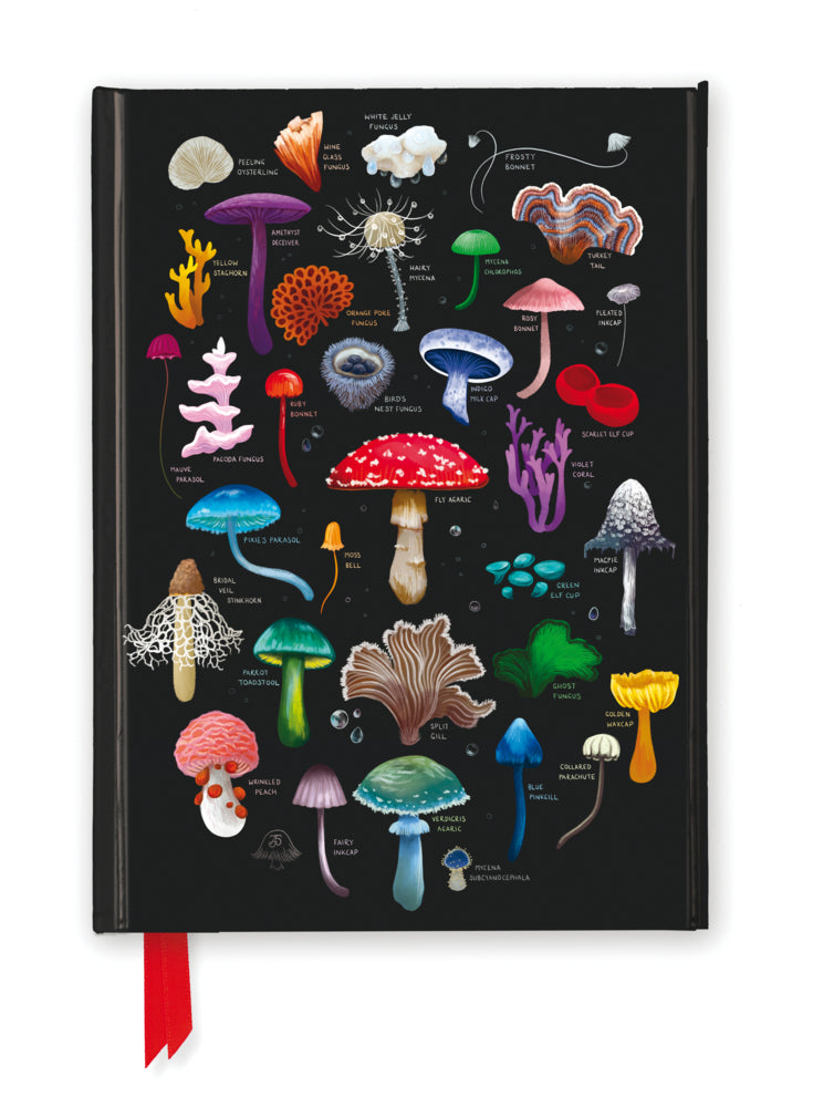 Premium Notizbuch DIN A5: Anna Stead, Champignons und Pilze (Flame Tree Publishing)