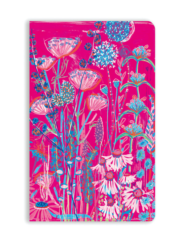 Premium Softcover Notizbuch: Lucy Innes Williams, Pinkfarbenes Gartenhaus (Flame Tree Publishing)