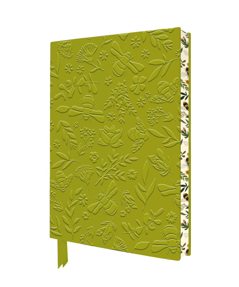 Exquisit Premium Notizbuch DIN A5: Jade Mosinski, Gartenbienen (Flame Tree Publishing)