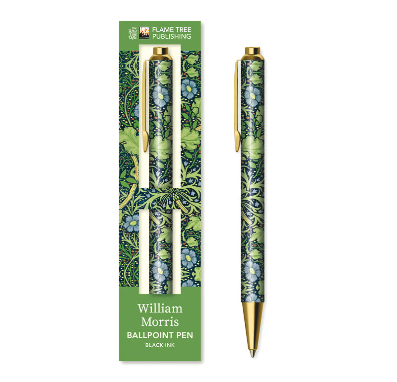 Premium Kugelschreiber: William Morris, Meeresalgen (Flametree Publishing)