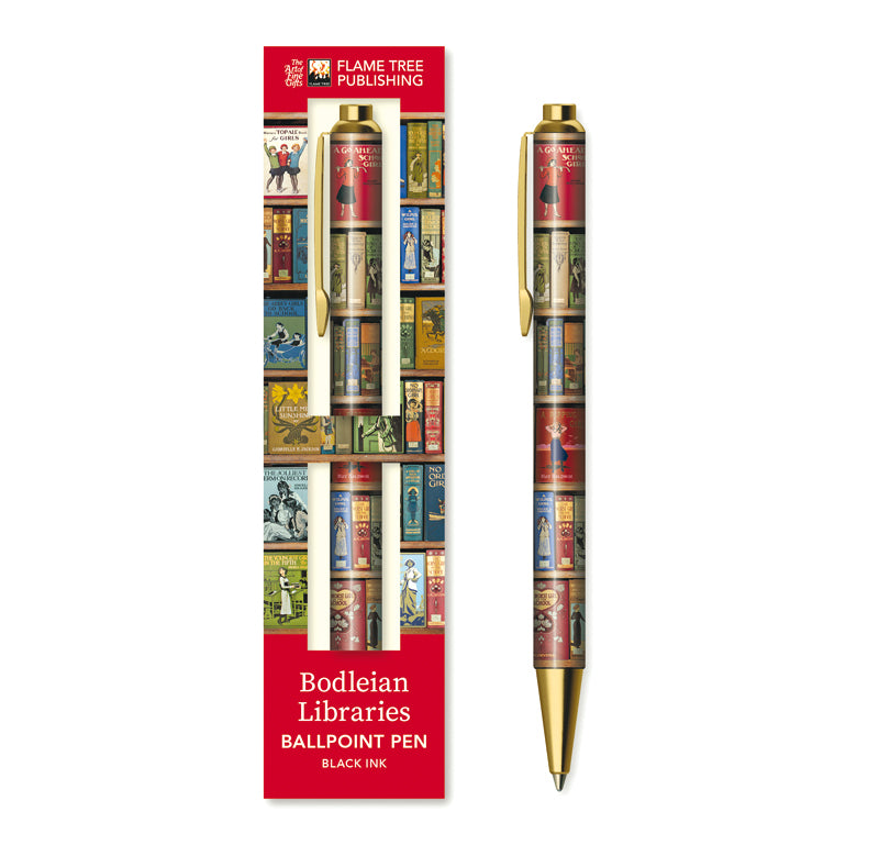 Premium Kugelschreiber: Bodleian Libraries, Bücherregal Halligalli (Flametree Publishing)