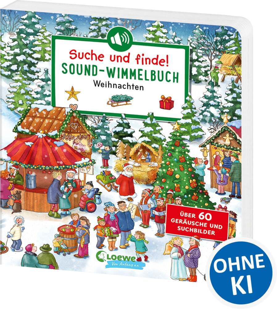 Suche und finde! Sound-Wimmelbuch - Weihnachten (Annette Moser)