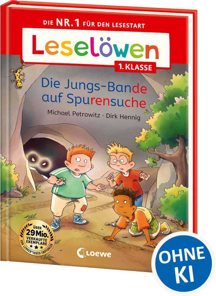 Leselöwen 1. Klasse - Die Jungs-Bande auf Spurensuche (Michael Petrowitz)