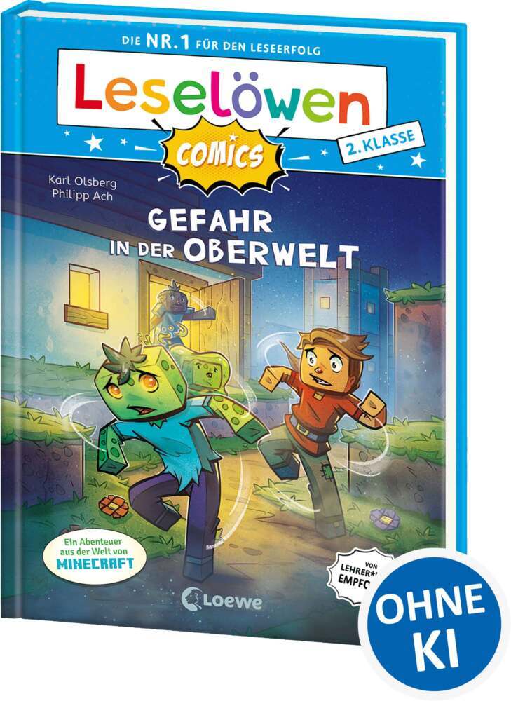 Leselöwen Comics 2. Klasse - Gefahr in der Oberwelt (Karl Olsberg)