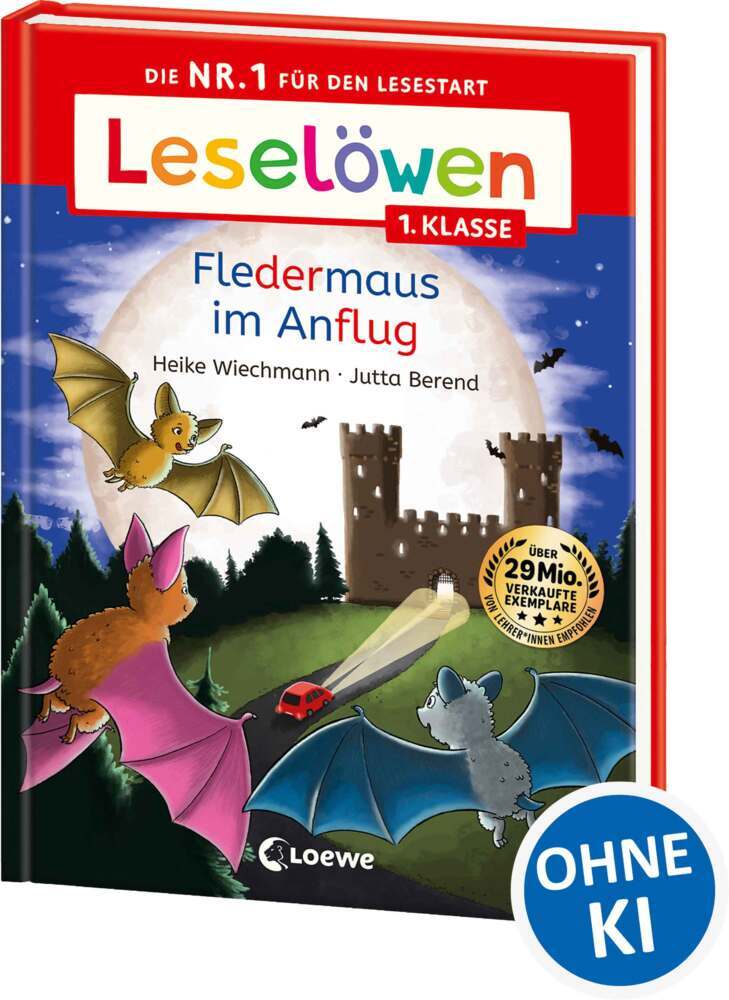 Leselöwen 1. Klasse - Fledermaus im Anflug (Heike Wiechmann)
