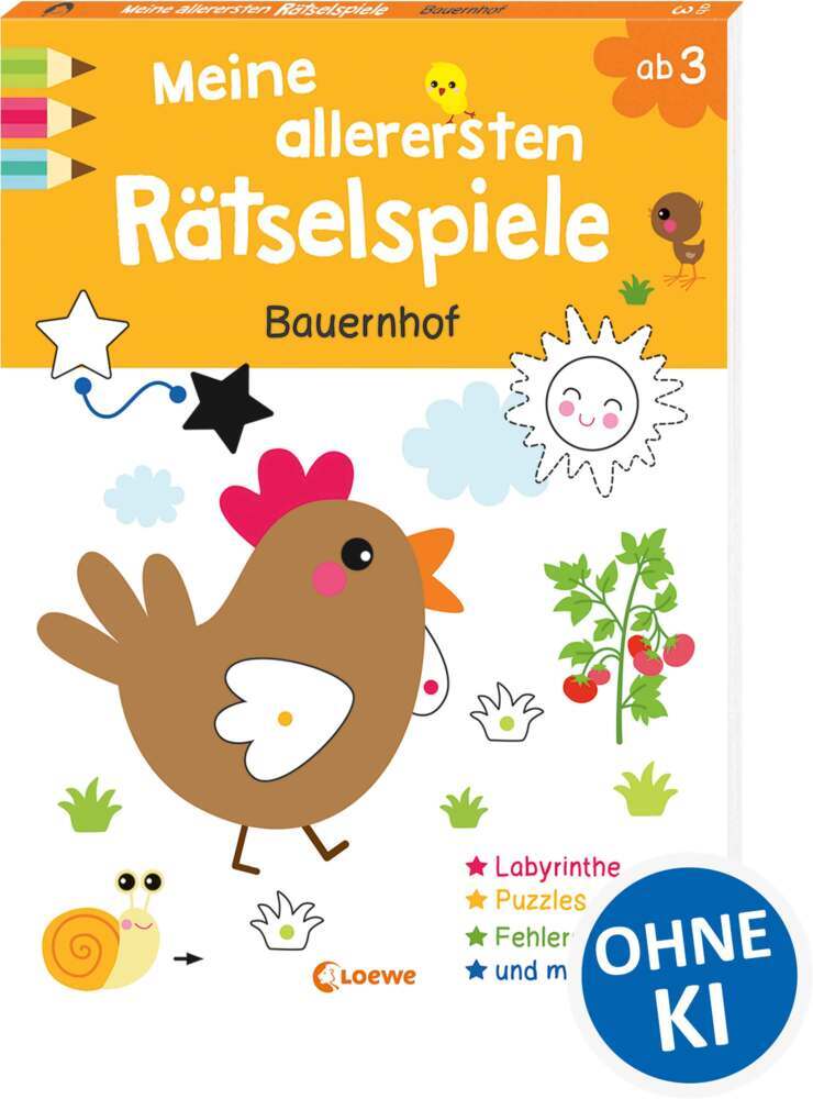 Meine allerersten Rätselspiele - Bauernhof