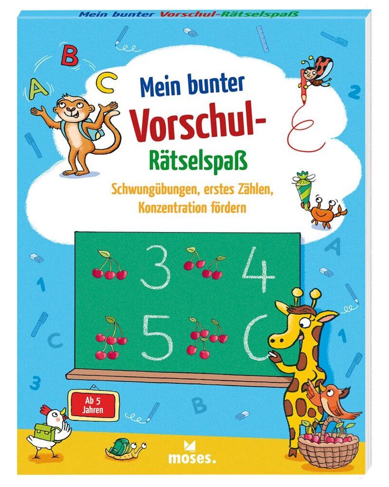 Mein bunter Vorschul-Rätselspaß (Tau Christine)