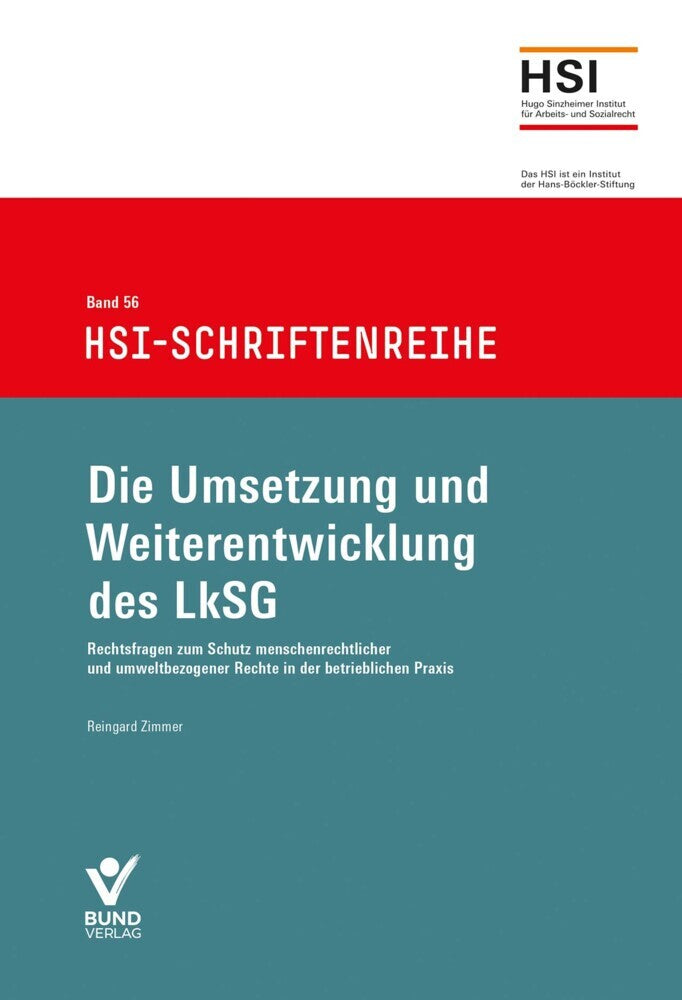 Die Umsetzung und Weiterentwicklung des LkSG (Reingard Zimmer)