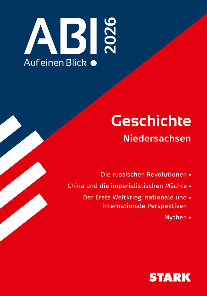 STARK Geschichte - Abi - Auf einen Blick! 2026 Niedersachsen