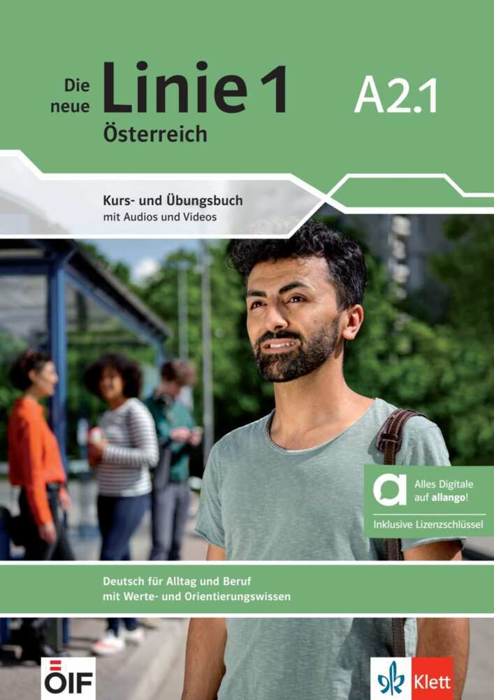 Die neue Linie 1 Österreich A2.1 - Hybride Ausgabe allango, m. 1 Beilage (Margit Doubek)