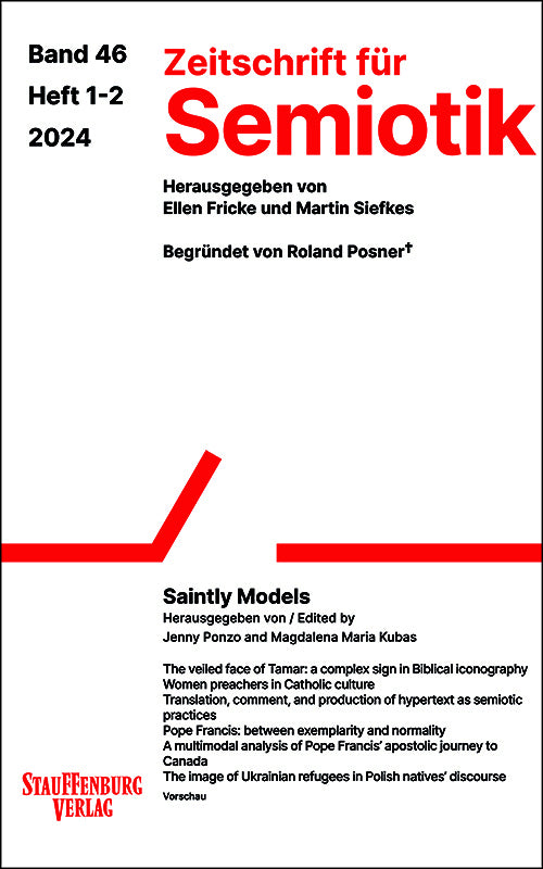Zeitschrift für Semiotik / Saintly Models (Jenny Ponzo)
