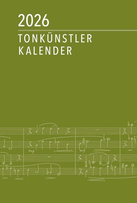 Tonkünstler-Kalender 2026 (Deutscher Tonkünstler-Verband E. V.)