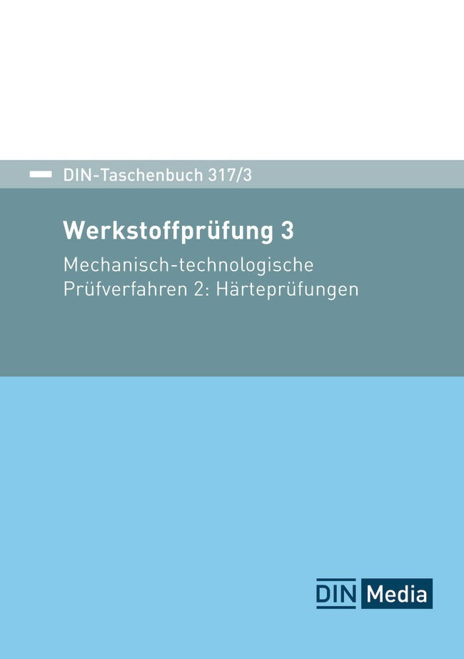 DIN-Taschenbuch 317/3 (Din E. V.)