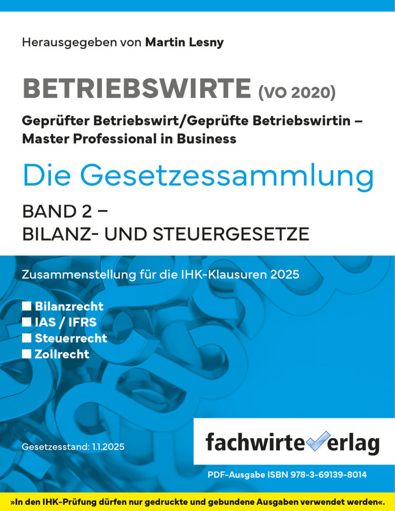 Bilanz- und Steuergesetze (Reinhard Fresow)