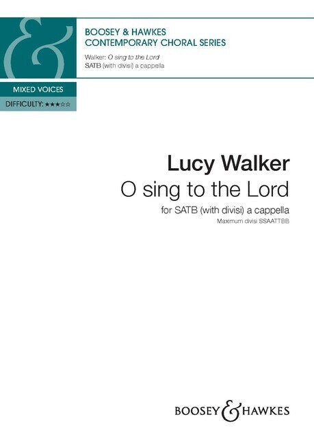 O sing to the Lord