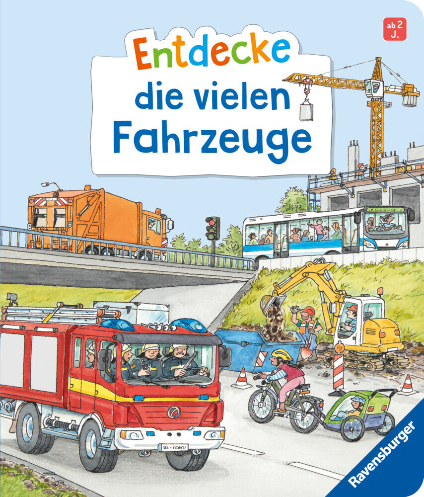 Entdecke die vielen Fahrzeuge (Bea Zorell)