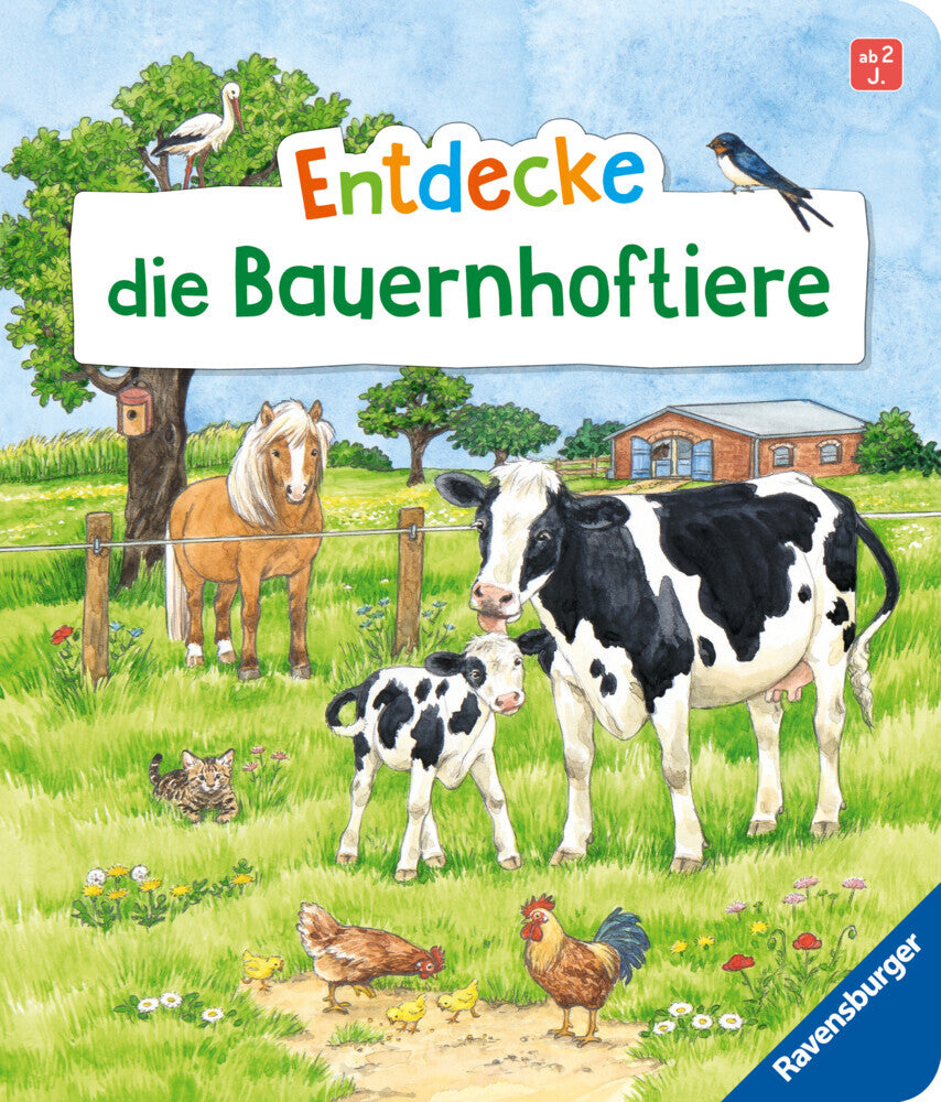 Entdecke die Bauernhoftiere (Bea Zorell)