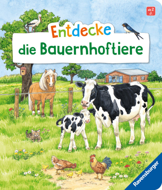 Entdecke die Bauernhoftiere (Bea Zorell)