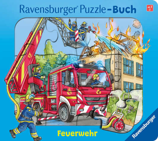 Ravensburger® Puzzle-Buch - Feuerwehr (Steffi Korda)
