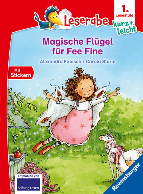 Leserabe 1. Lesestufe Kurz und leicht - Magische Flügel für Fee Fine (Alexandra Fabisch)