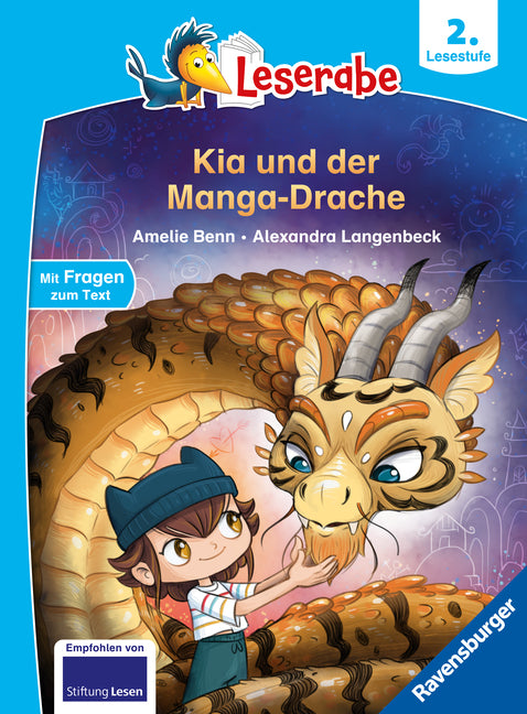 Leserabe 2. Lesestufe - Kia und der Manga-Drache (Amelie Benn)