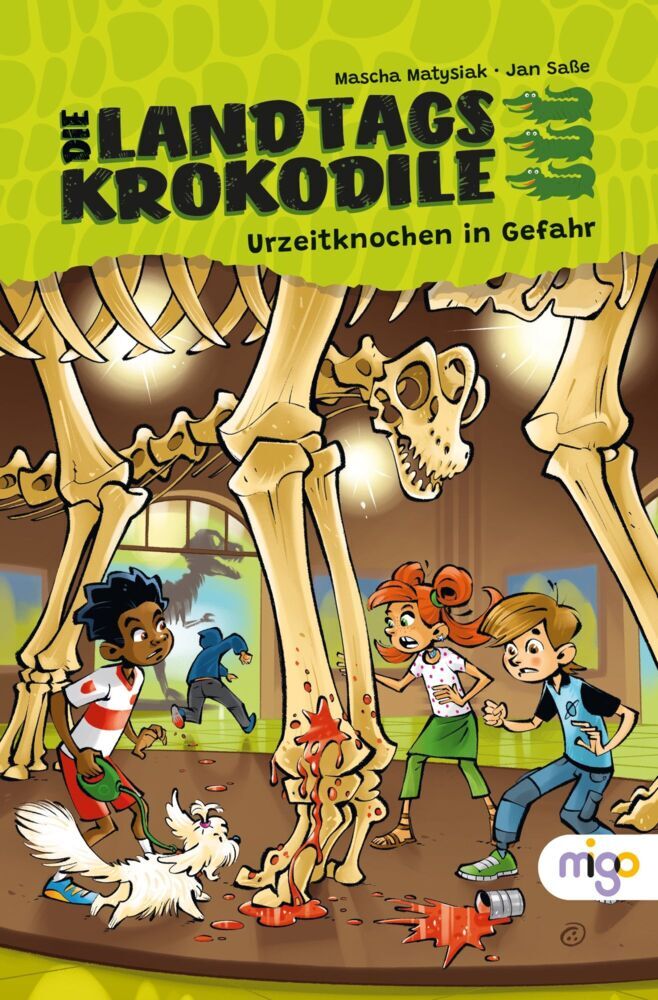 Die Landtagskrokodile 1. Urzeitknochen in Gefahr (Mascha Matysiak)