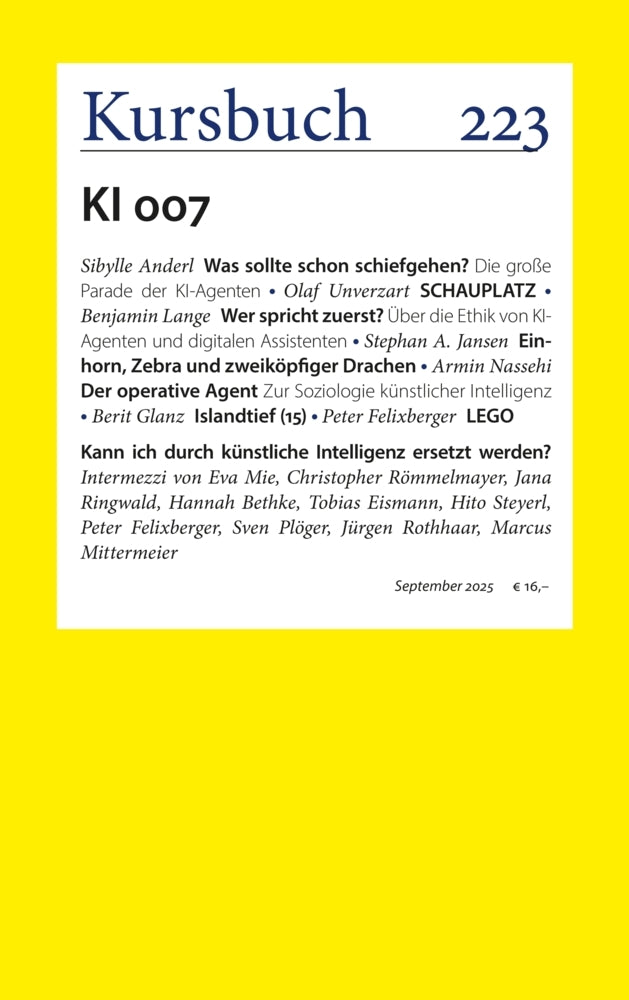 Kursbuch 223 (Armin Nassehi)